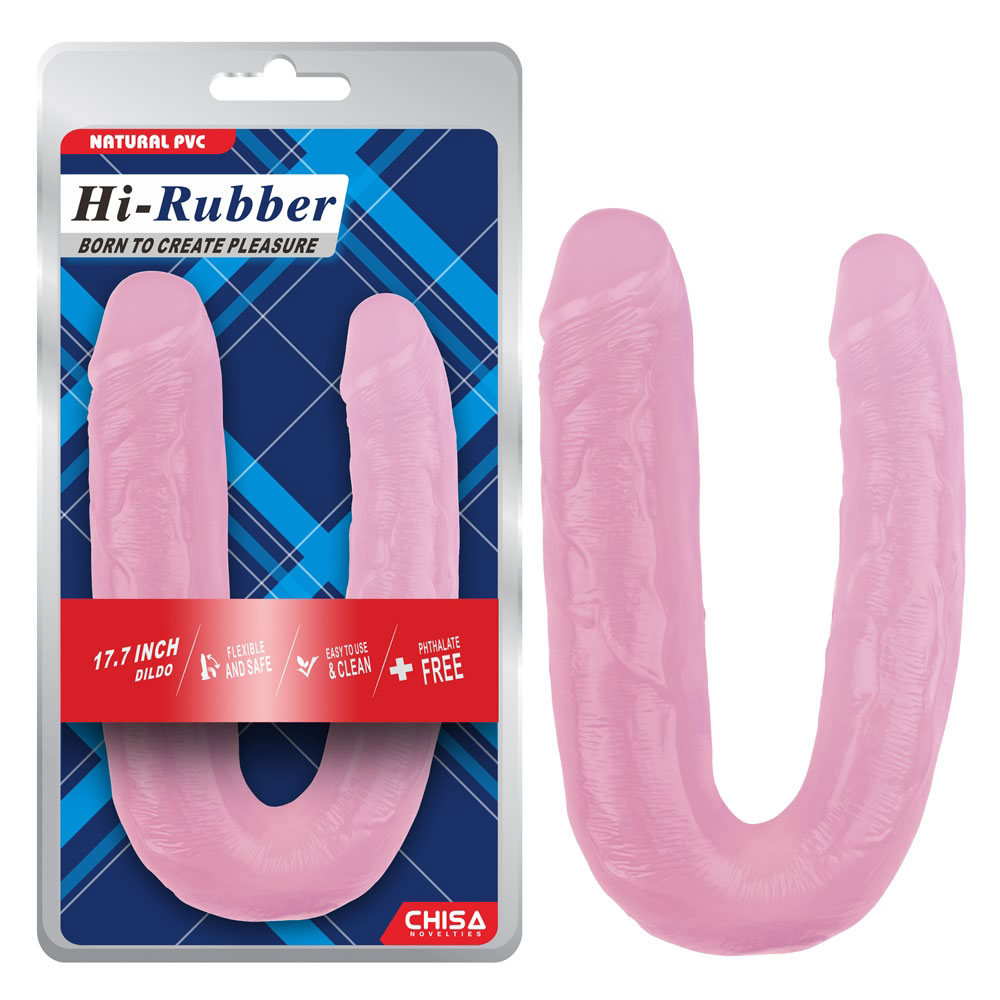 17,7 tolli dildo-roosa